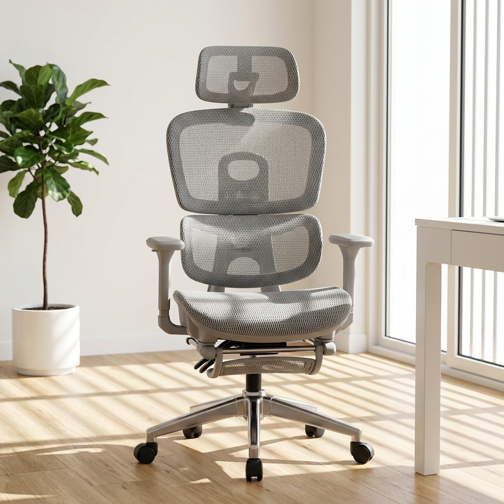 Ergonomic Mesh Office Chair with High Back, 3D Adjustable Armrests and Large-Angle Recline, Heavy-Duty Computer Desk Chair