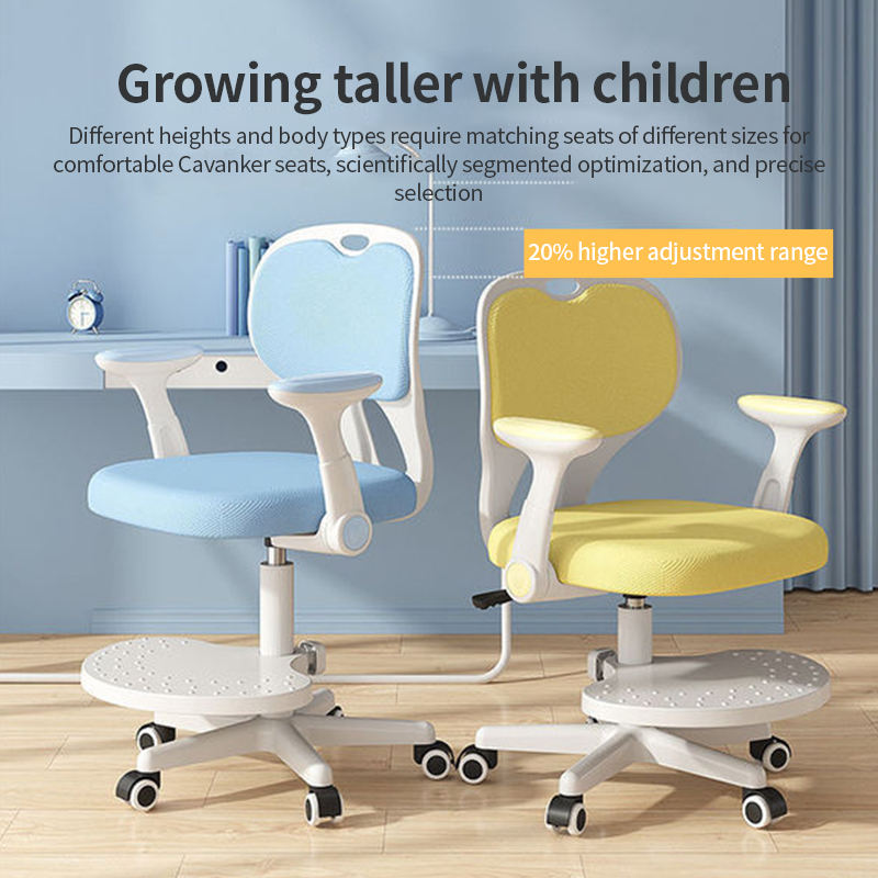Wholesale Height Adjustable Children Study Chair Home Furniture Manufacturer Learning chair Ergonomic study Chair For Kids