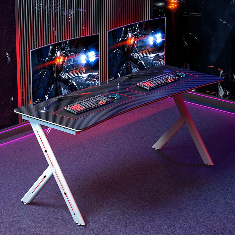 Gamer Gaming Office Pc Best Design Ergonomic Black Desktop Computer Table Gaming Desk for Home Office
