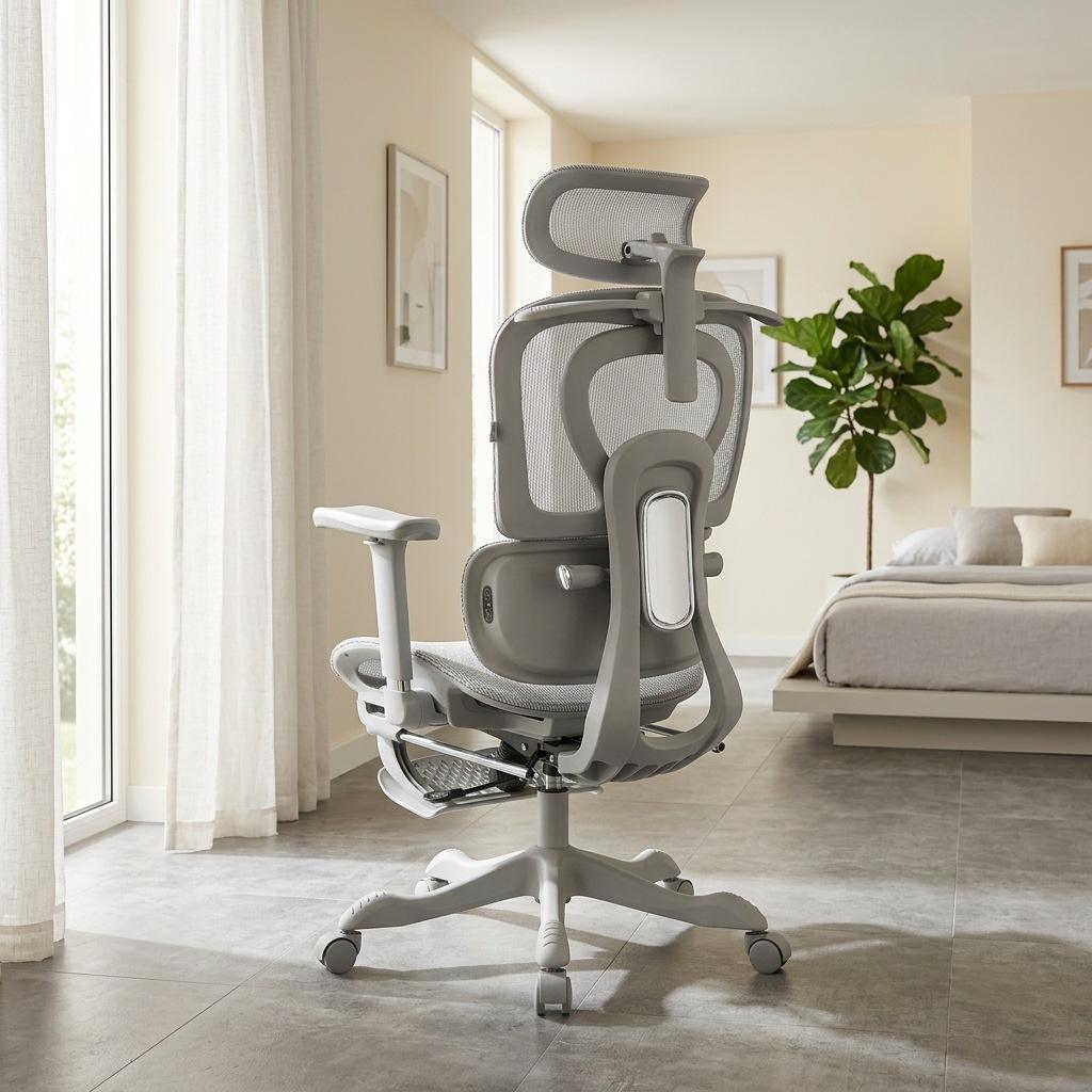 Cheapest Ergonomic Office Chair with Reclining Rotating Office Chair Adjustable Armrest Office Chair for Home Computer Study Use