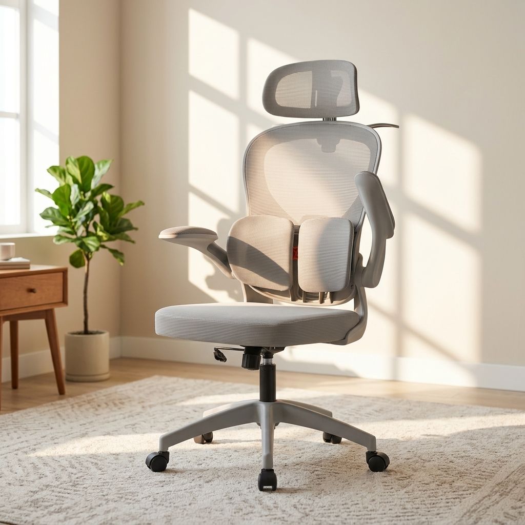 Modern Executive Ergonomic Mesh Office Chair Adjustable Features Comfortable Support for Long Sitting Swivel Office Chair