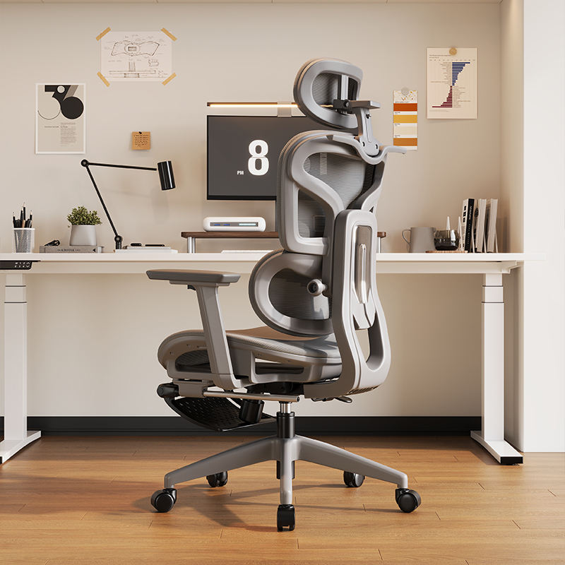 Modern High Back Swivel Recliner Computer Desk Chair Executive Mesh Ergonomic Office Chair With Lumbar Support
