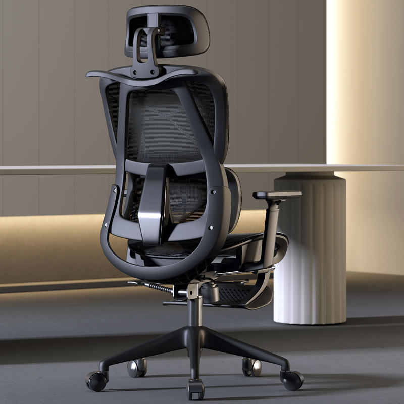 2026 Ergonomic Modern Comfortable Swivel Office Chair With Hollow Out Mesh Seat Executive Computer Office Chair
