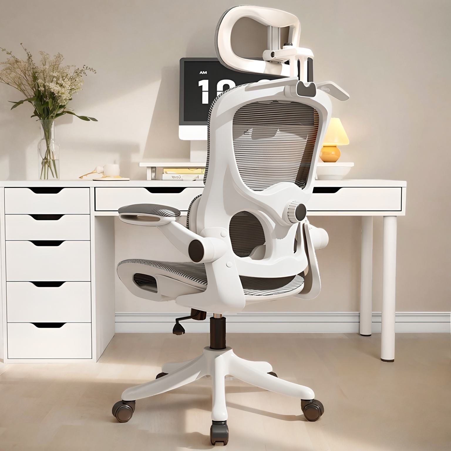 Adjustable High Back Comfortable Office Chair Full Mesh Swivel Computer Office Chair Ergonomic Office Chair