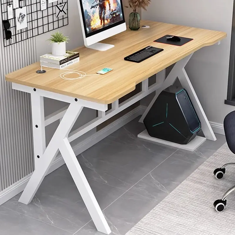 Modern Computer Gaming Desk Practical Combination Office Student Study Desk USB Hole
