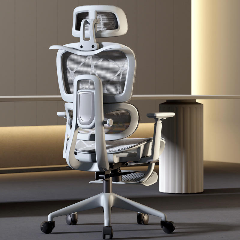 Luxury Design Moving Modern Mesh Fabric Ergonomic Office Chair Swivel Fabric Chair Sillas De Oficina Office Furniture
